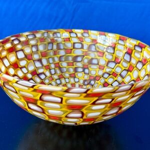 Carlo Scarpa " Murrine Romane" Venice Cubist Design Bowl